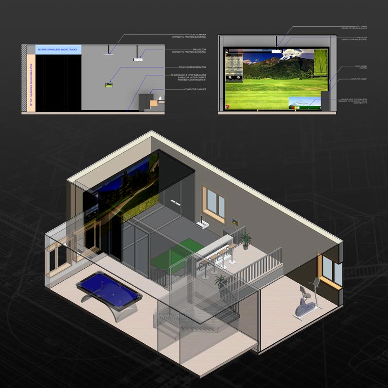 Customized simulator for your home Customized simulator for your home